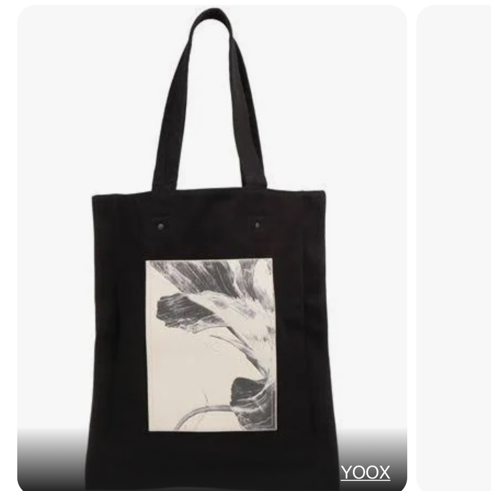 Y-3 Yohji  Tote Logo Bag Black